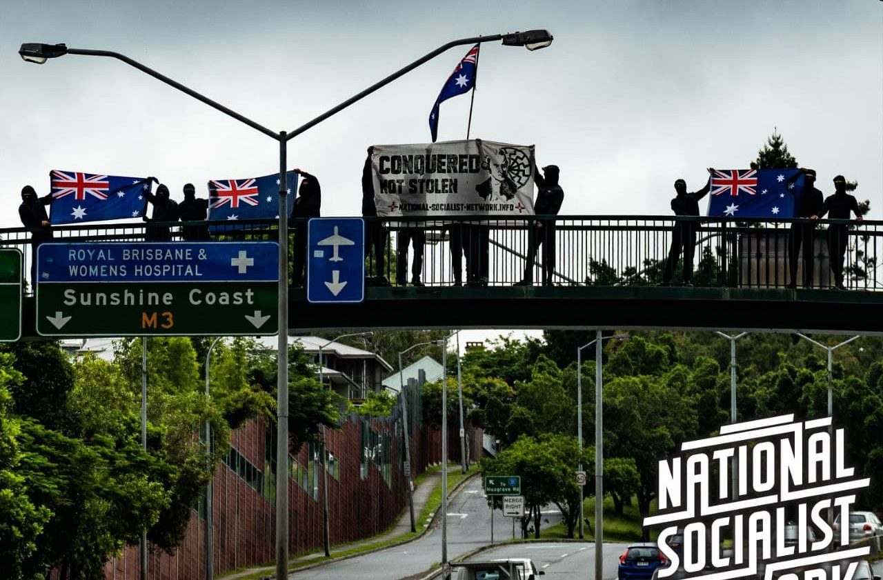 National Socialist Network banderoll