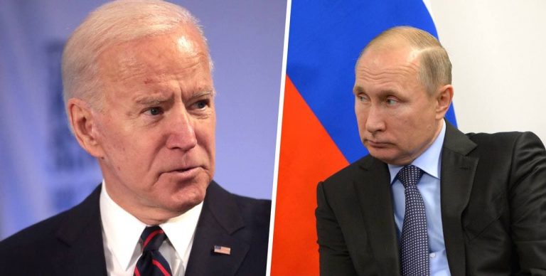 Joe Biden och Vladimir Putin